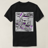 Codeine Lean Double Cup Styrofoam Purple Drank Cou T-shirt (Design voorkant)