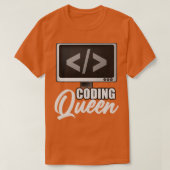 Codekoningin T-shirt (Design voorkant)