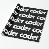 Codempapier Cadeaupapier (Uitgerold)