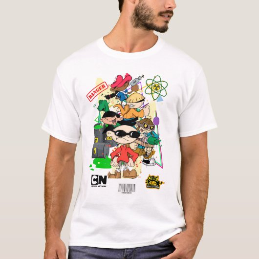 Codename: Kids Next Door – KND Team 90s Cartoon Ar T-shirt (Voorkant)