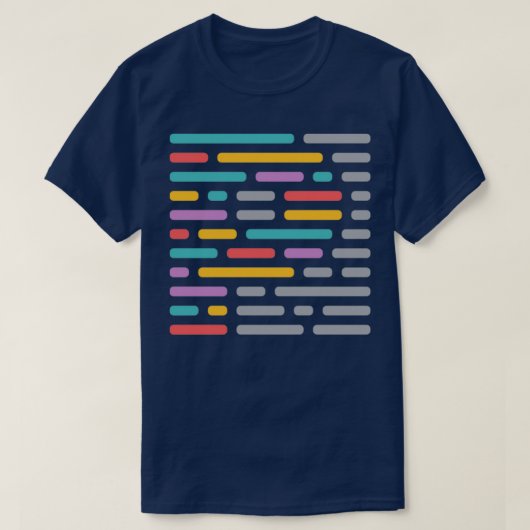  codeopmaak voor pictogram Donkere modus T-shirt (Design voorkant)