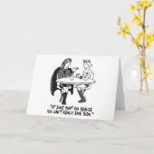 Codependent superheroines-Wenskaart Kaart (Gele Bloem)