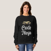 Codeprogramma Nerd Software Developer Geek Cod. Trui (Voorkant volledig)