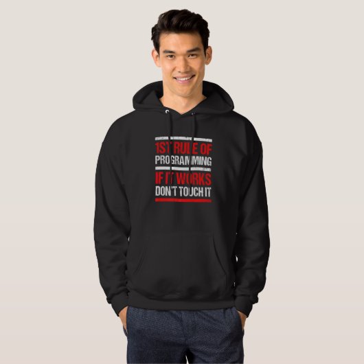 Codeprogrammeersoftware ontwikkelaar hoodie (Voorkant volledig)