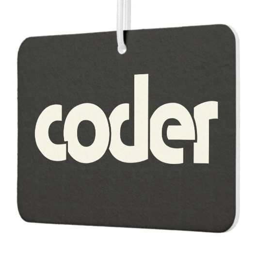 Coder Air Freshener Luchtverfrisser (Links)