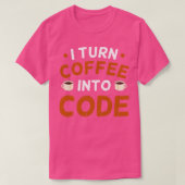Coder Debugging Code Programmer Programmer Program T-shirt (Design voorkant)