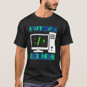 Coder Design Funny Programmer Computer Science Man T-shirt (Voorkant)