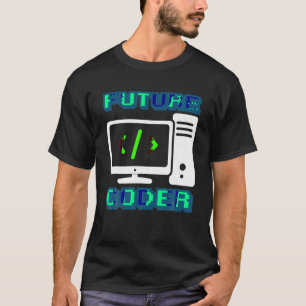 Coder Design Funny Programmer Computer Science Man T-shirt