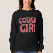 CODER GIRL T-SHIRTS SWEATSHIRIRS (Voorkant)