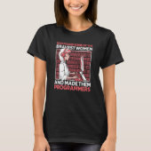 Coder God Ontwikkelaar Software Ingenieur Codeur P T-shirt (Voorkant)