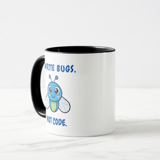 Coder Humor Mok (Voorkant links)