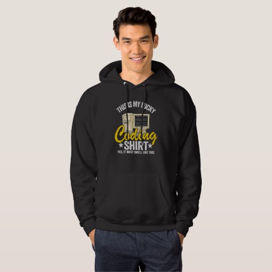 Coder Jokes Geek Computer Programmer Dit is mijn L Hoodie (Voorkant volledig)
