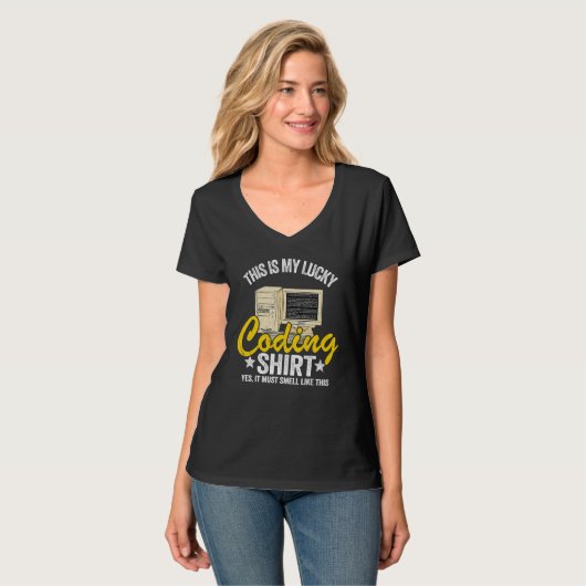 Coder Jokes Geek Computer Programmer Dit is mijn L T-shirt (Voorkant volledig)