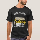 Coder Jokes Geek Computer Programmer Dit is mijn L T-shirt (Voorkant)