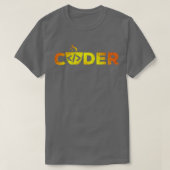 Coder Programmer Software Ontwikkelaar T-shirt (Design voorkant)