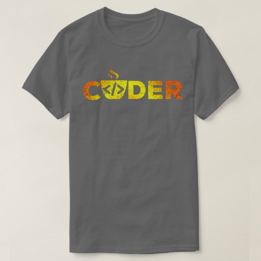 Coder Programmer Software Ontwikkelaar T-shirt (Design voorkant)