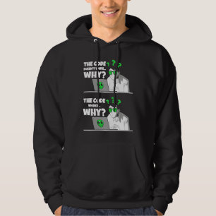 Coder programmeur software ingenieur Idee IT fan Hoodie