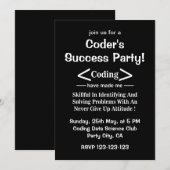 Coder Programmeur Softwareontwikkelaar Ontwikkelaa Kaart (Voorkant / Achterkant)