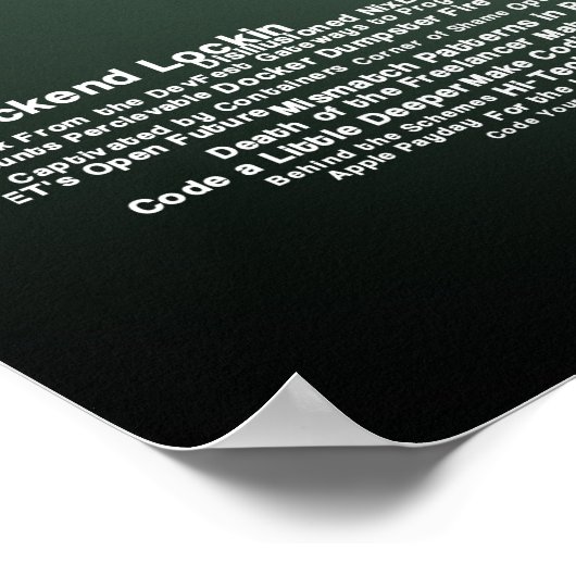 Coder Radio 300 Poster (Hoek)