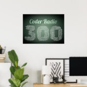 Coder Radio 300 Poster (Thuiskantoor)