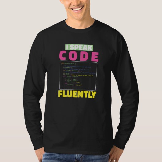 Coder Sarcasm - Developer Programmer Programming C T-shirt (Voorkant)