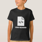 Coder t-shirt programmeur nerd geek (Voorkant)