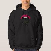 Coder Tongue Programming Coding Developer Programm Hoodie (Voorkant)