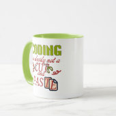 Coderen is niet alleen knippen en plakken mok (Voorkant links)