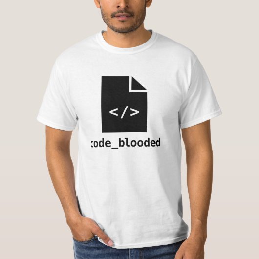 Coderend shirt voor coderende programmeurs (Voorkant)