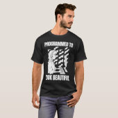 Coderende prachtige softwareprogrammering ontwikke t-shirt (Voorkant volledig)