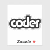 Coderende Sticker (Vel)