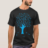 Codering Binary Tree Science Computer Coder T-shirt (Voorkant)