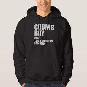 Codering Boy Definition Noun Software Developer Pr Hoodie