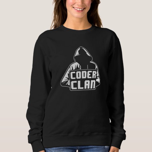 Codering coderingscode coderingscodering voor Clan Trui (Voorkant)