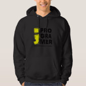Codering Computer Programmer Love Coding Meer dan Hoodie (Voorkant)