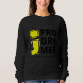 Codering Computer Programmer Love Coding Meer dan Trui (Voorkant)