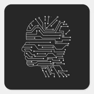 Codering Computer Science Programming Gift Vierkante Sticker