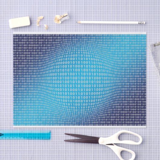 Codering (Cyber World) Tissuepapier (Craft)