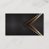 codering door technicus | Zwarte mesh Abstracte ac Visitekaartje (Achterkant)