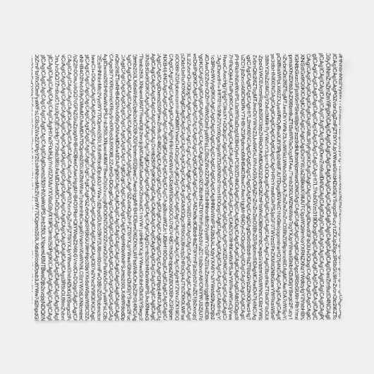 Codering Fleece Deken (Voorkant (Horizontaal))