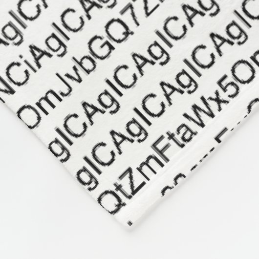 Codering Fleece Deken (Hoek)