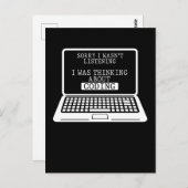 Codering Fun Computer Engineer Funny Programmer Briefkaart (Voorkant / Achterkant)