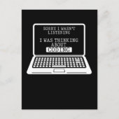 Codering Fun Computer Engineer Funny Programmer Briefkaart (Voorkant)