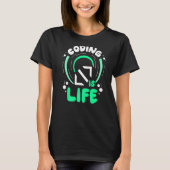 Codering is de Gezegden van de Life Programmer Cod T-shirt (Voorkant)