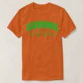 Codering is mijn radio grappige programmeur t-shirt (Design voorkant)