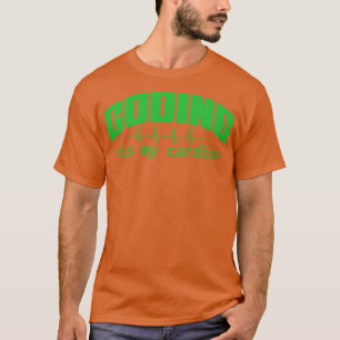Codering is mijn radio grappige programmeur t-shirt