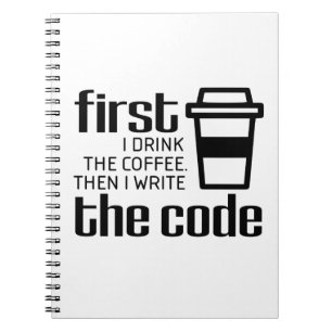 Codering Koffee Computer Programming Code Engineer Notitieboek