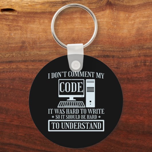 Codering van codeprogramma's sleutelhanger (Voorkant)