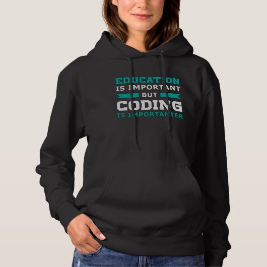 Codering van de medische code is belangrijk voor d hoodie (Voorkant)
