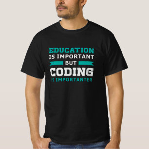 Codering van de medische code is belangrijk voor d t-shirt